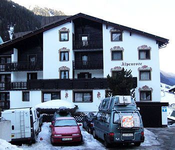 Hotel Garni Alpenrose Ischgl Bagian luar foto
